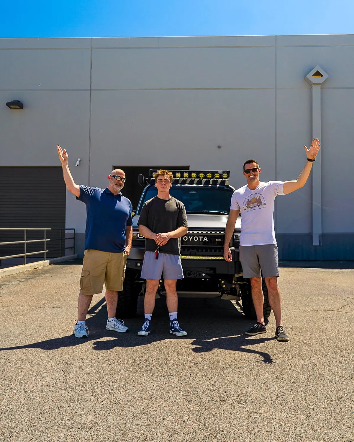 The custom overland Toyota Land Cruiser built for the 2025 SEMA Show in Las Vegas
