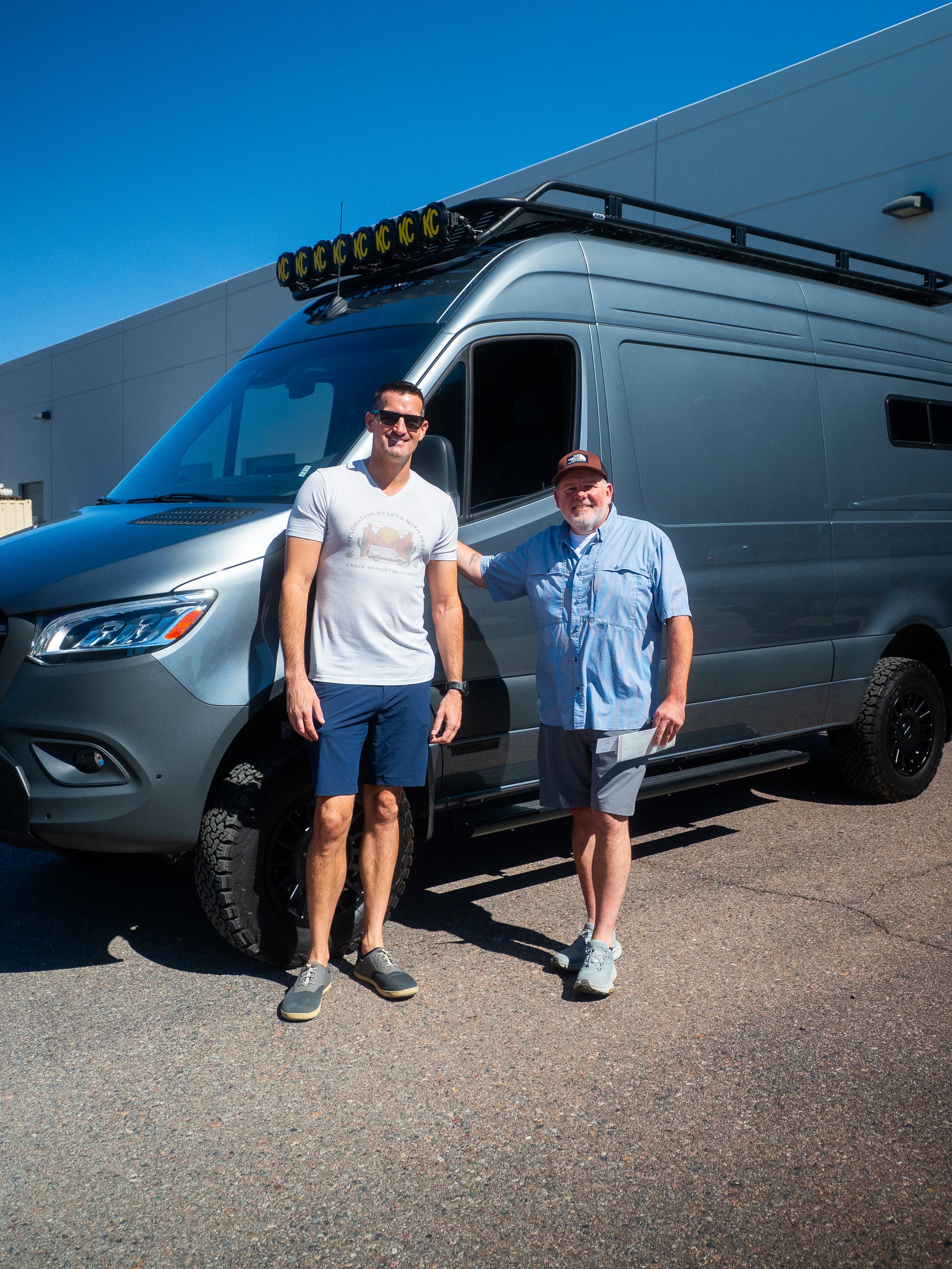 Kyle W from ME, winner of "2nd Chance" Adventure Wagon