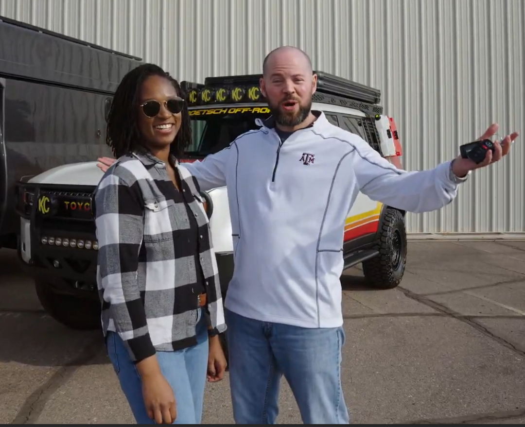 Devin R from TX, winner of SEMA Land Cruiser