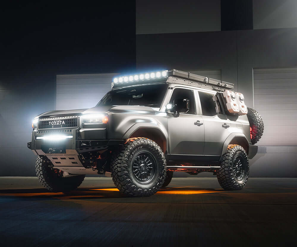 Claudia C from CA, winner of SEMA Land Cruiser