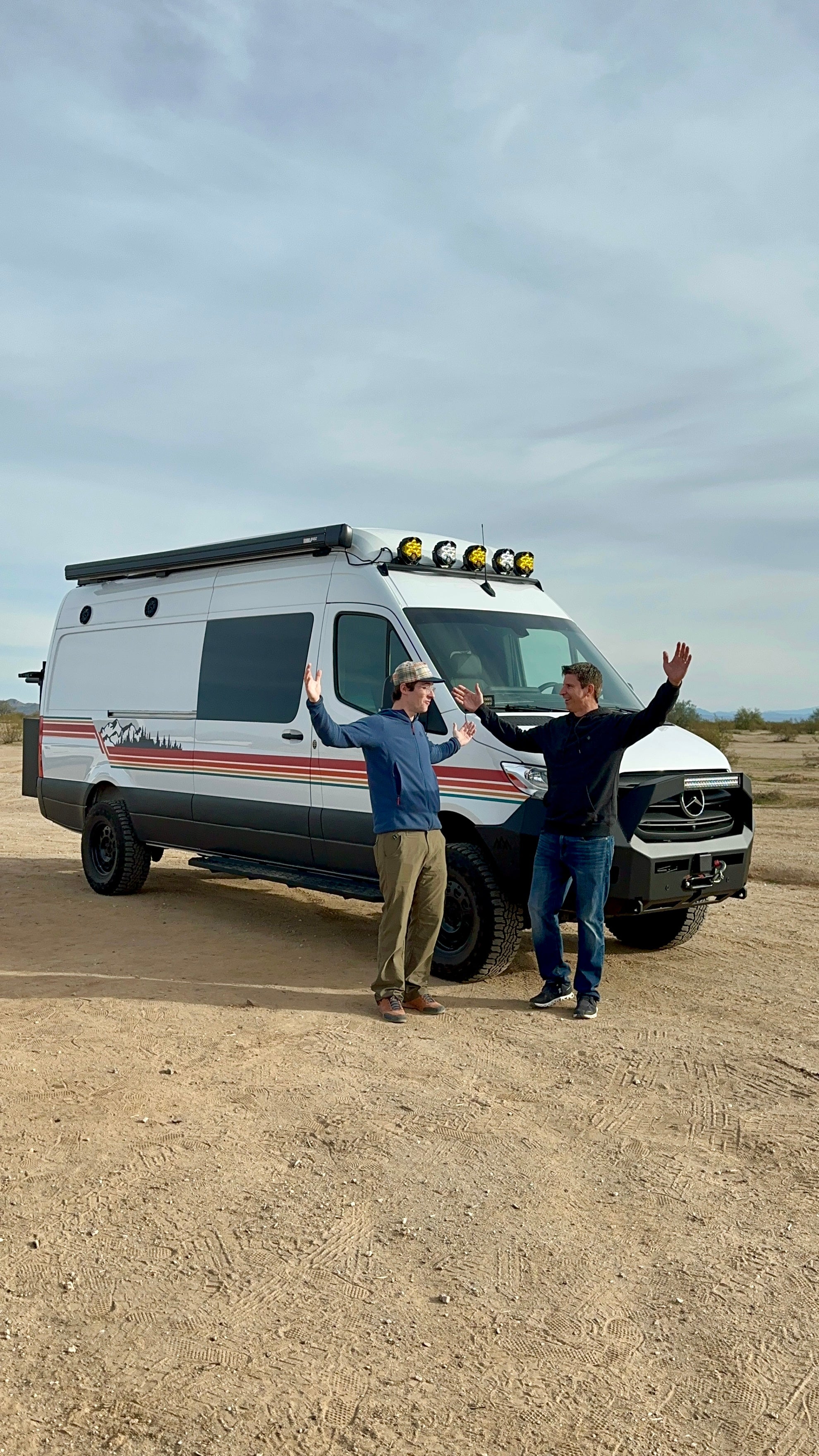 Eric A from TX, winner of 27North Adventure Van