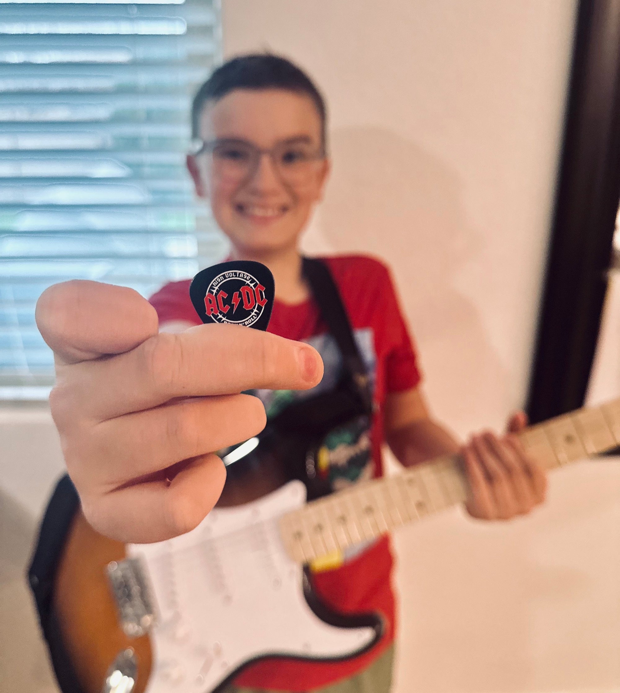 Bradley S from MO, winner of AC/DC Rock Concert in Las Vegas