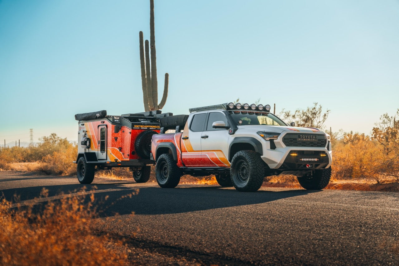 Rago Fabrication Partners with Doetsch Off-Road to Create a 4th Gen Tacoma Overland Build for A Race Against Blindness