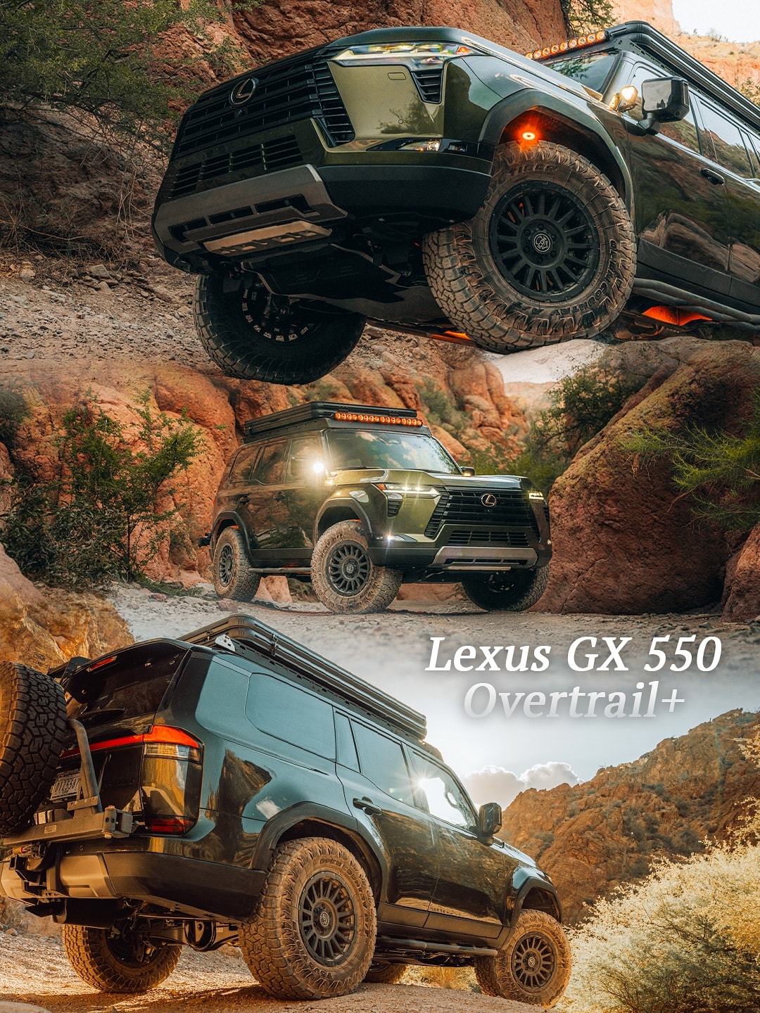 Accessorized Lexus GX Overtrail+ on 35s Looks Like a Nori Blend of Overlanding and Luxury 